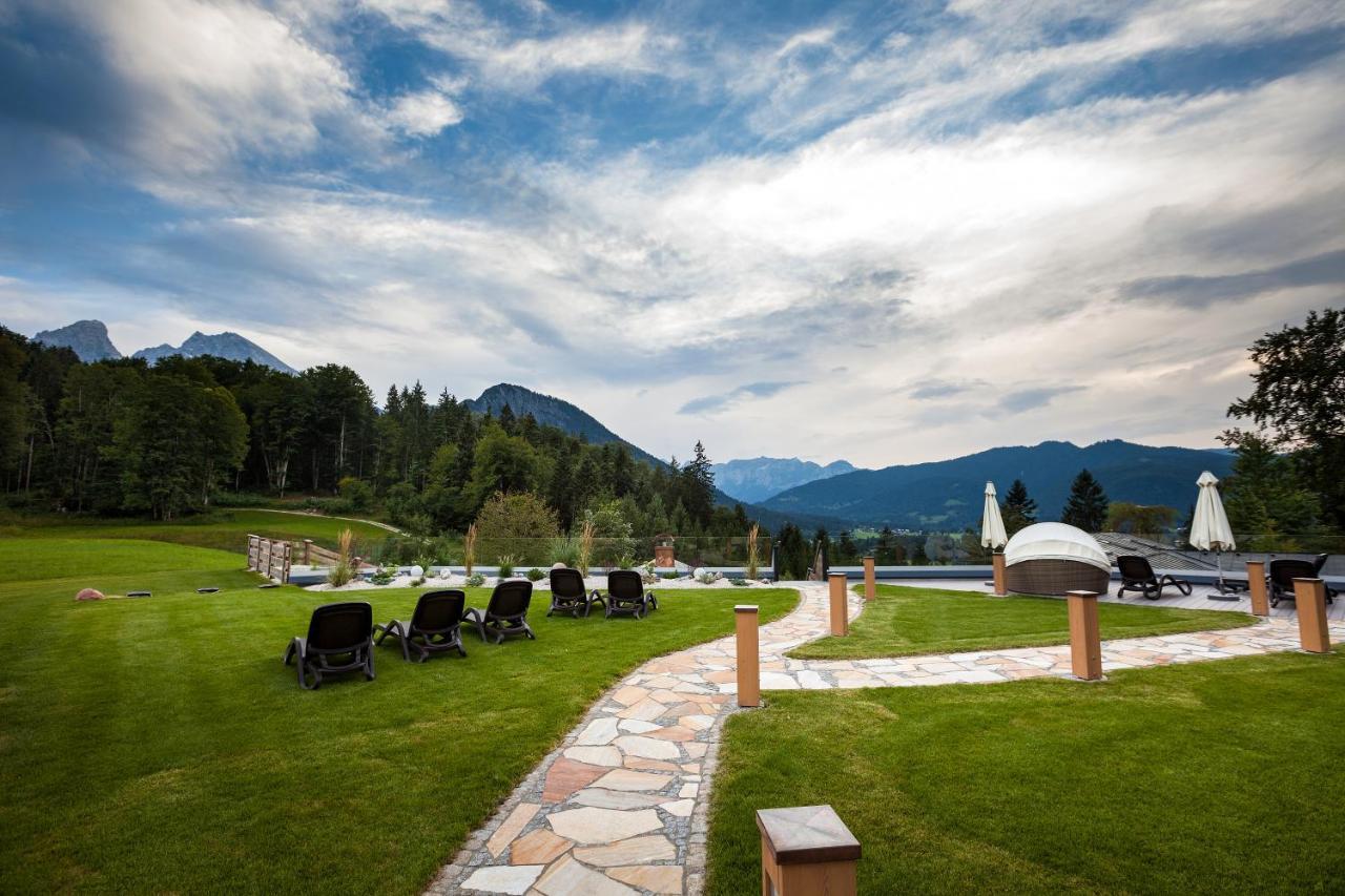 Alm- & Wellnesshotel Alpenhof Schoenau am Koenigsee Exterior foto