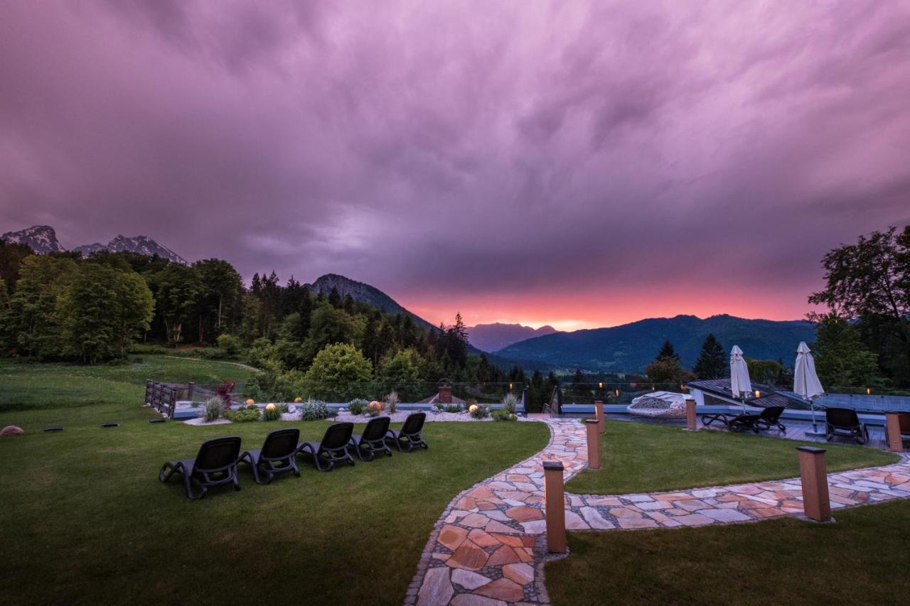Alm- & Wellnesshotel Alpenhof Schoenau am Koenigsee Exterior foto